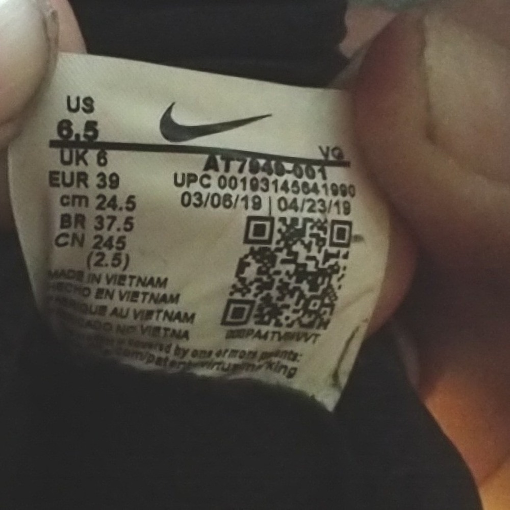 Nike Mercurial Superfly‎ 7 Academy MG Mens 6.5 Soccer Cleats Black Silver AT7946 - Picture 7 of 11